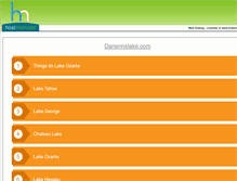 Tablet Screenshot of dariennelake.com